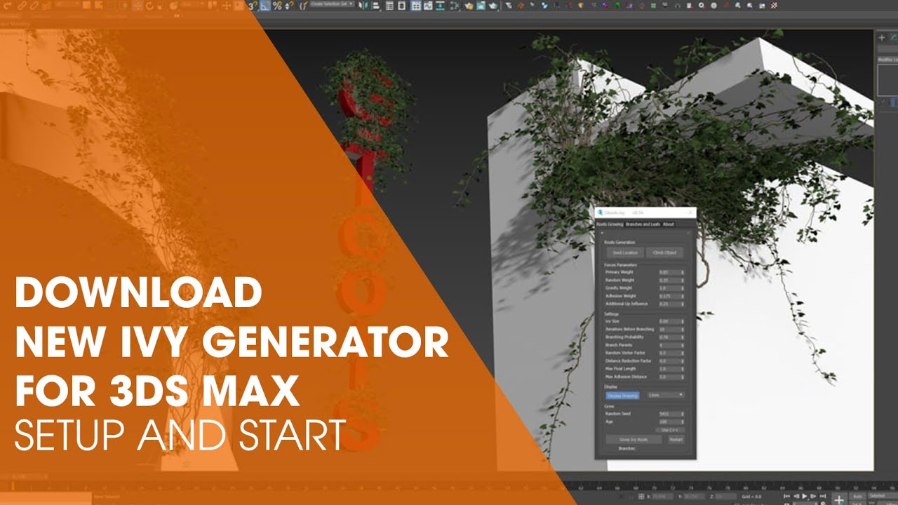 ivy generator 3ds max